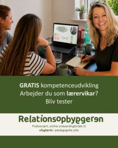 Test af Relationsopbyggeren lærervikar